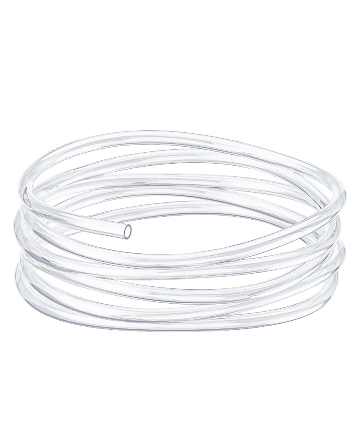 Pawfly Aquarium Airline Tubing 6.5 Feet Standard 3/16" Aquarium Tubing for Fish Tank Air Pump, Flexible Kink-Resistant Pure PVC Hose for Aquarium Garden Terrarium Pond