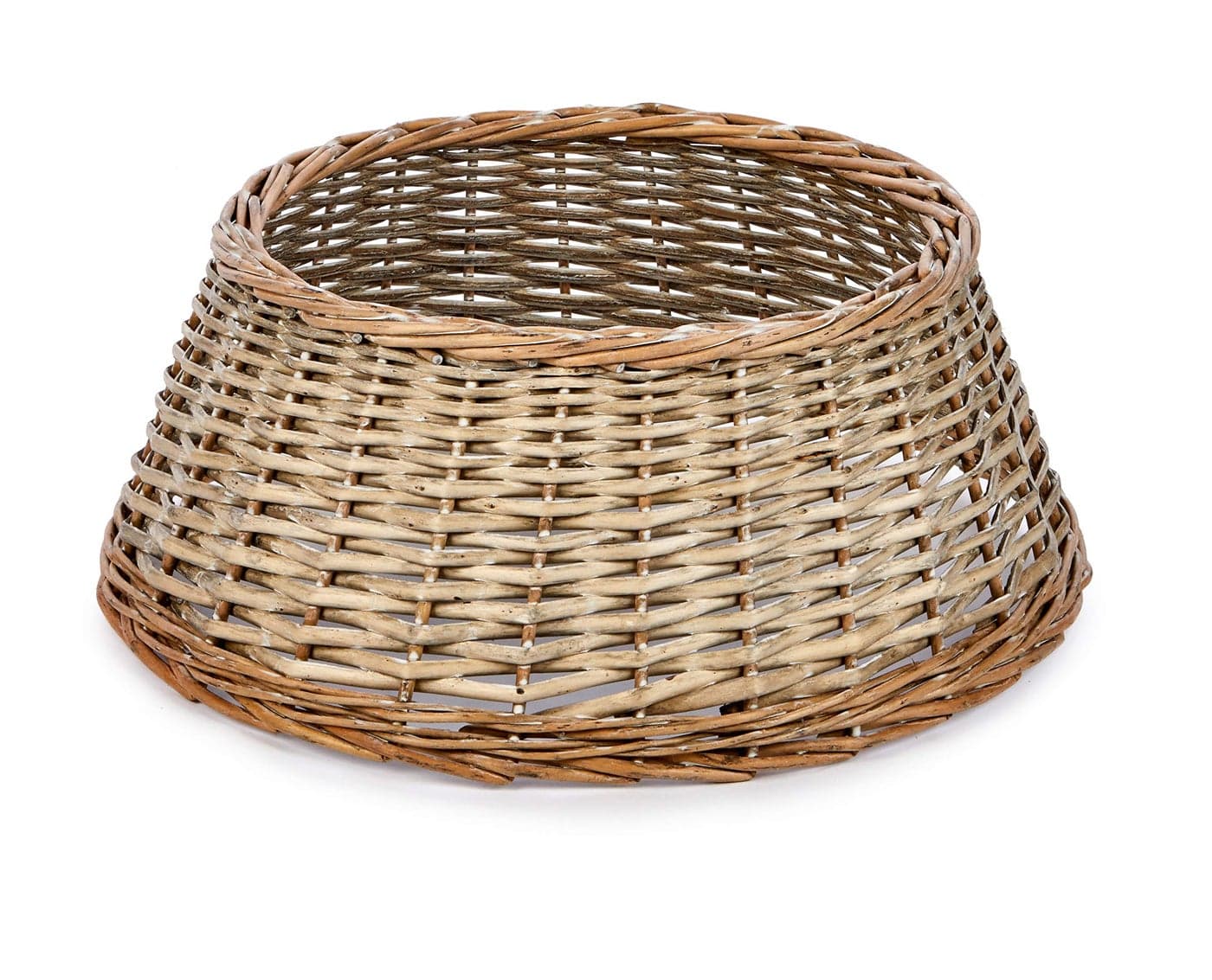 Premier Decorations 60cm Diameter Rattan Tree Skirt Grey