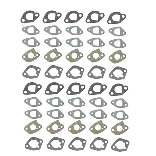 2 Set50 Pcs Carburetor Gasket Kit Exhaust Intake Kit Compatible with 212 Clone GX160 GX200 196cc 212cc Coleman Baja Small Engines Replace GX160 212CC