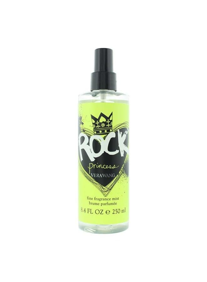 Rock Princess Body Mist 8 fl oz (Pack of 1), Notes of Peach, Jasmine, and Vanilla, Women's Fragrance, Long Lasting, Everyday Fragrance