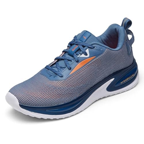 Campus Men's PREXTON R.Slate/V.ORG Running Shoes - 8UK/India 1Pair