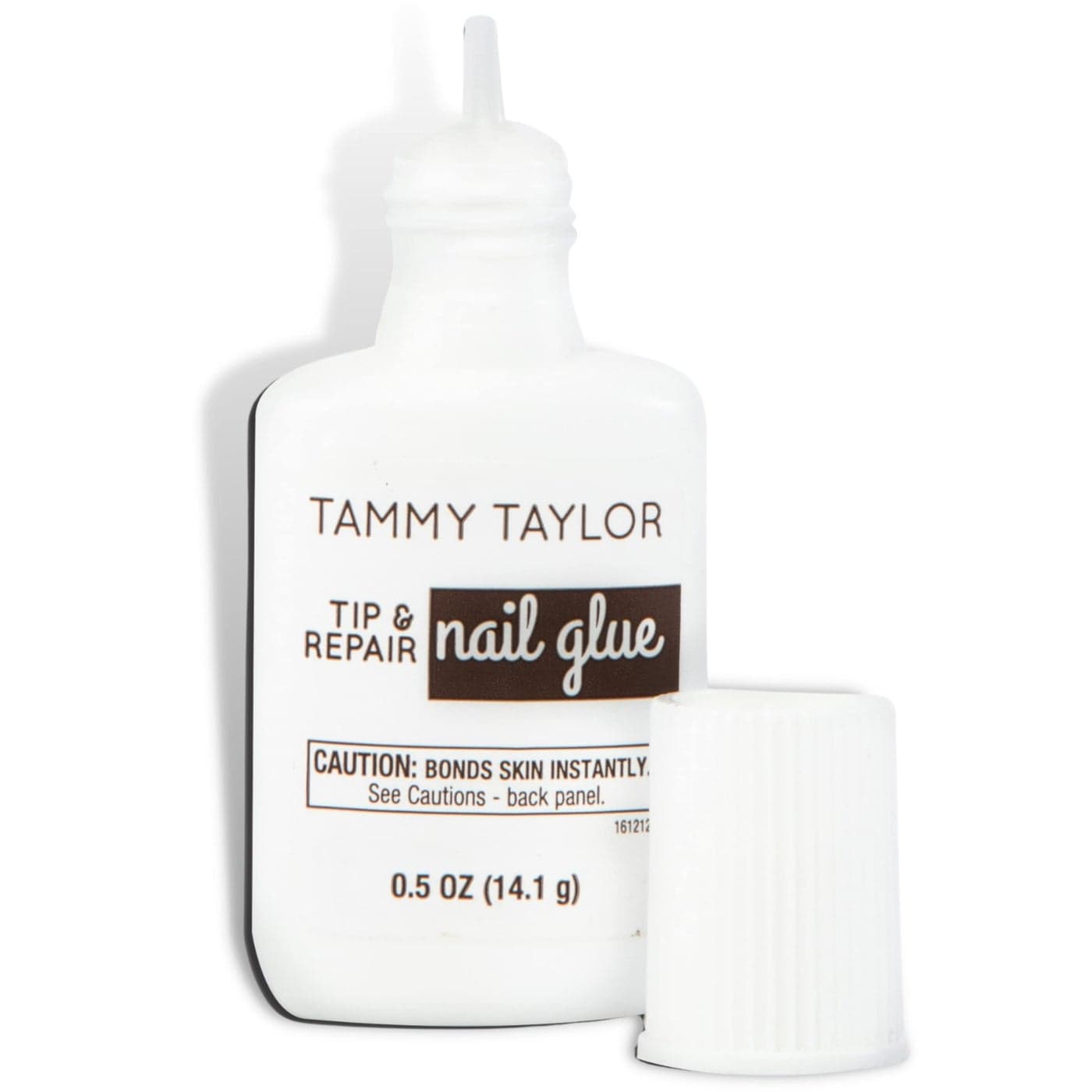 Tammy Taylor Tip and Nail Repair Dry Clear Gel Nail Glue for Press on Nails Acrylic Nail Tips Natural Breaks Cure Under UVLED Solid Nail Adhesive Gel Glue for Nails and Extensions