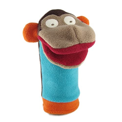 Cate Levi Fleece Hand Puppet Handmade in Canada Great for Storytelling Monkey
