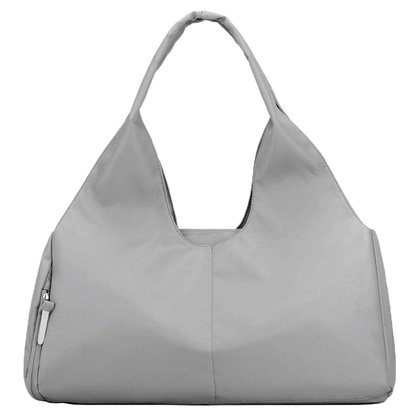 forestfish Yoga Gym Bag For Women With Shoes Compartment & Wet Dry Storage Pockets Lightweight Duffel Bag, Grey