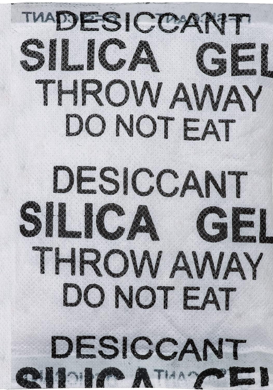 Elysian Silica Gel Desiccant Moisture Absorber Packet for LensesPhone Cameras Electronic 500 Gram White Each 5 Gram Pouch