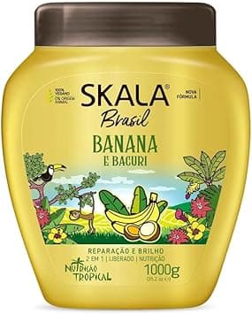 Nourishes Strengthens Hair Acondicionador Bomba de Vitaminas Skala 1000ml Banana Enriched Formula