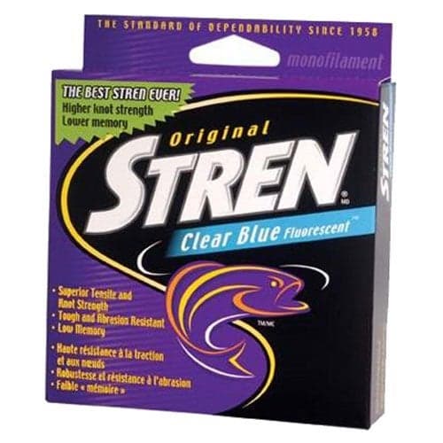 Stren Original Monofilament Fishing Line, Clear/Blue Fluorescent, 6lb | 2.7kg, Suitable for Freshwater Environments