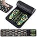 Worive Foot Massage Mat Reflexology Walk Stone Road Acupressure Mat with Chart Feet Pressure Point Mat for Elderly Students and Office Workers 689 x 1378 Inches