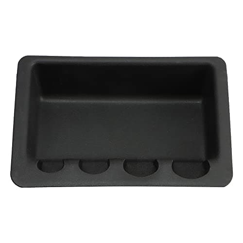 MARCHFA Center Console Organizer Tray for 2011-2022 2023Charger Accessories for Chrysler 300 2023 2022-2011 Armrest Organizer Tray Insert Storage Box (Black without mat)