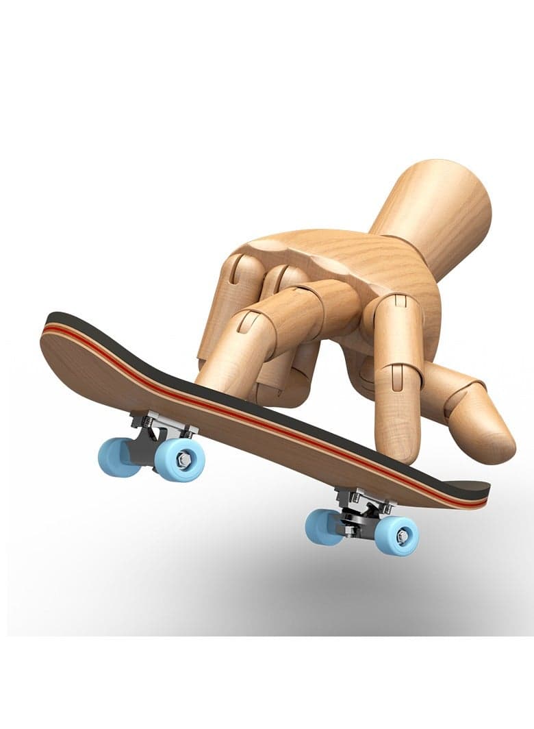 Finger Skateboard Five-Layer Maple Fingertip Skateboard Desktop Creative Puzzle Decompression Toy