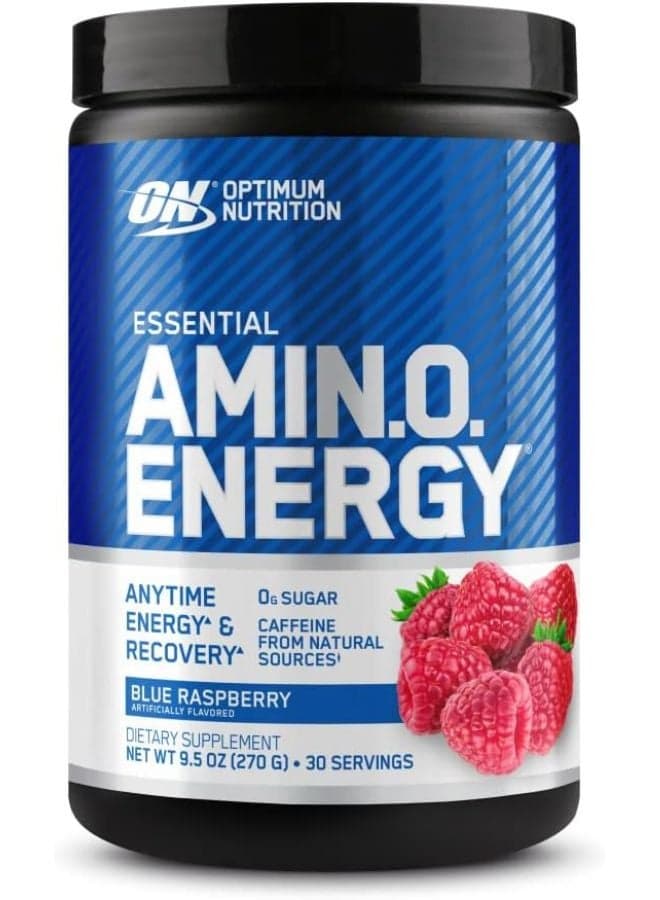 Essential Amino Energy Pre-Workout - Blue Raspberry - 30 Servings 270g