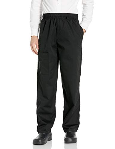 Uncommon Threads womens Uncommon Cargo Chefs Pants, Black, Large US
