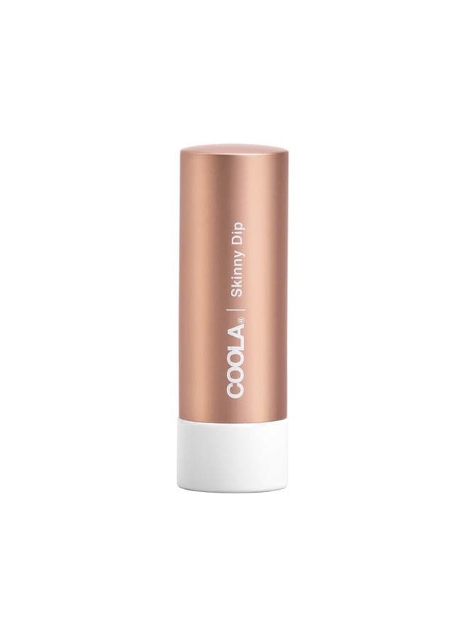 Organic Tinted Lip Balm & Mineral Sunscreen with SPF 30, Dermatologist Tested Lip Care for Daily Protection, Vegan, Skinny Dip, 0.15 Oz