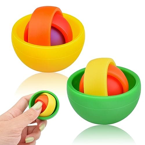 Fidget Toy for Adults Gyro Fidget Desk Toys Ideal Gift for Boys Girls Teens Kids ADHD Autism Stress Relief Finger Toy Hand Fidget Spinner for Classroom