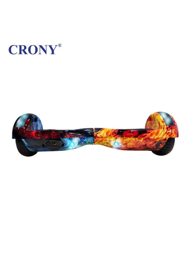 6.5 Inch Smart Self Balancing Hoverboard with Bluetooth Speaker & LED Lights, 250W Motor Electric Hover Scooter, Drift Scooter for Kids & Adults, 36V Lithium Battery, 5-12km/h Speed, 8-15km Range, Auto Balance Electric Ride-On Scooter, UL Style Charging, Indoor & Outdoor Personal Transportation, D1