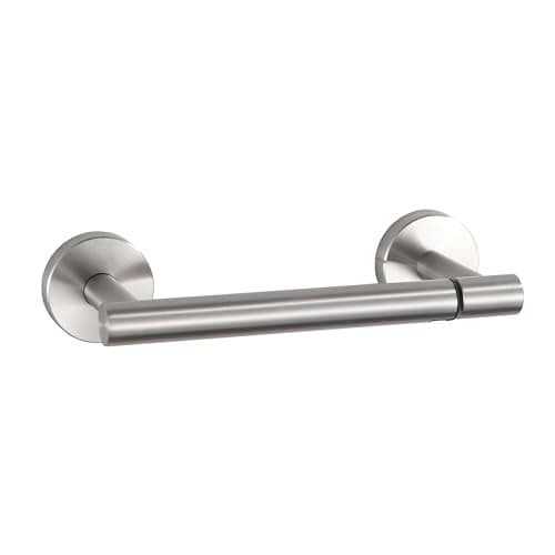 BVL Toilet Paper Holder Brushed Nickel Wall Mount Stainless Steel 304 Large Mega Roll