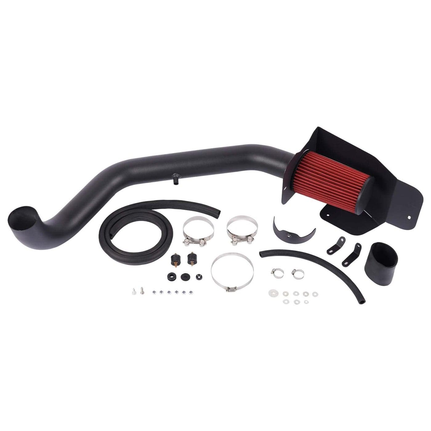 Koomaha 10553 Heat Shield Cold Air Intake Kit Replacement for Jeep Wrangler TJ 4WD 40L 1997 1998 1999 2000 2001 2002 2003 2004 2005 2006