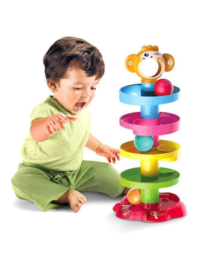 Educational Rolling Ball Toy for Baby Play & Learning | Montessori Style Activity Toy | Best Gift for 9-12-18 Months Old Infants & Toddlers | Early Development Toy for 1-2 Year Kid