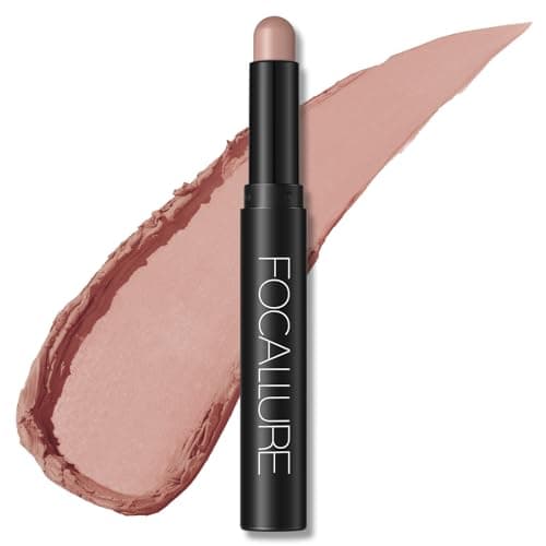 FOCALLURE Shimmer and Matte Cream Eyeshadow StickSmooth Brilliant Eye Brightener Pencil for WomenLong Lasting Waterproof Eye Shadow and Liners MakeupRosie