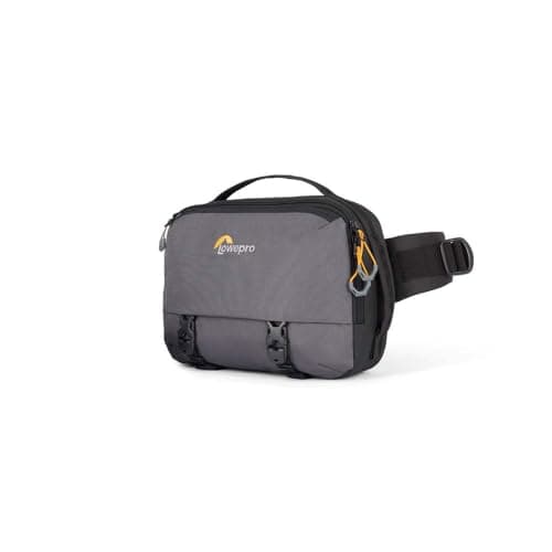 Lowepro Trekker Lite SLX 120, Compact Camera Backpack with Tablet Pocket, Camera Bag for Full Frame Mirrorless, Tripod Attachment, Water Bottle Holder, Grey