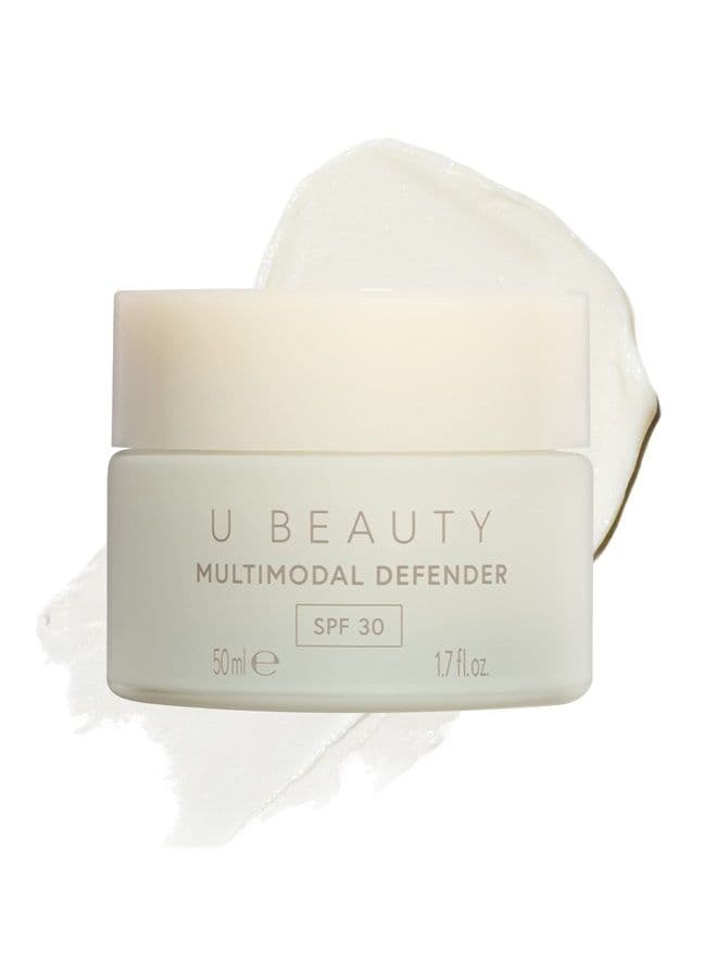 Multimodal Defender SPF 30 | Vitamin C Face Sunscreen - Day & Night Hyperpigmentation Protection Dark Spot Remover | Skin Care Face Cream Treatment Vitamin E, Hyaluronic Acid PA+++ - 1.7 oz