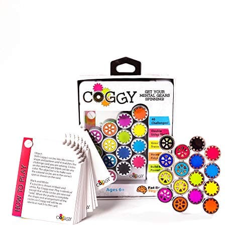 Fat Brain Toys Coggy Fidget Puzzles Brain Teaser Travel Puzzle Games