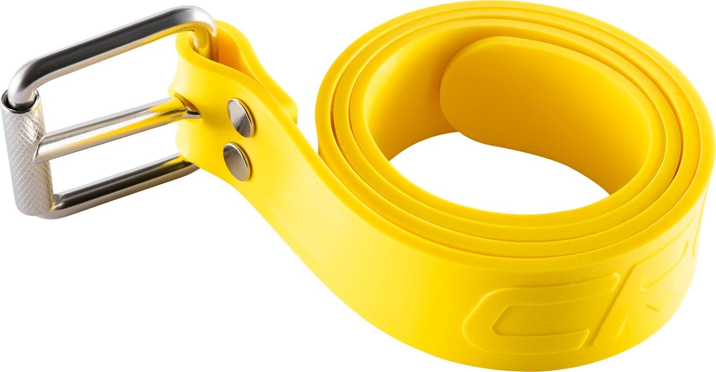 CRESSI Serpent Marseillaise Silicone Belt Marseillaise Belts, Yellow