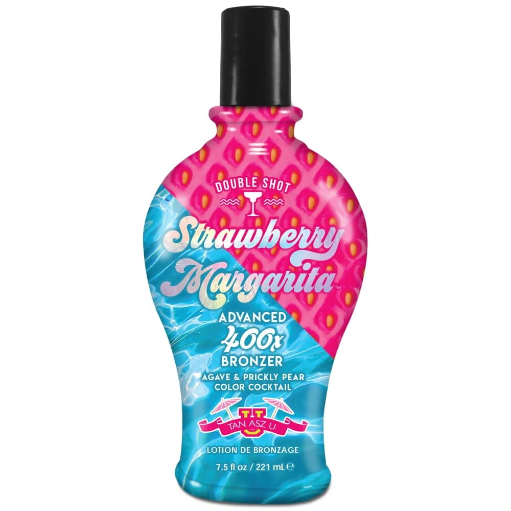 Tan Asz U Double Shot Strawberry Margarita Advanced 400X Bronzer 75oz
