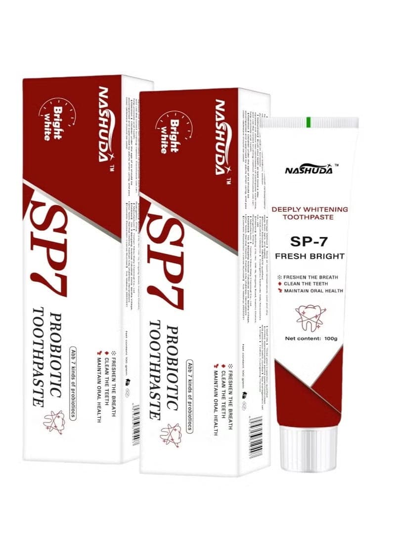Teeth Whitening Toothpaste, SP-7 Color Correction Toothpaste, Purple Toothpaste, Teeth Whitening Fresh Breath, Toothpaste for Sensitive Teeth Staining...