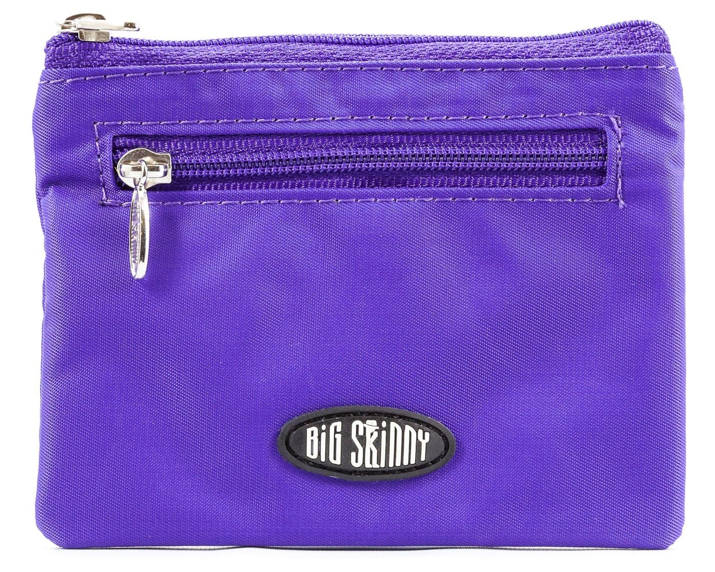 Big Skinny Money Penny Coin Slim Wallet, Holds Up to 13 Cards, Purple