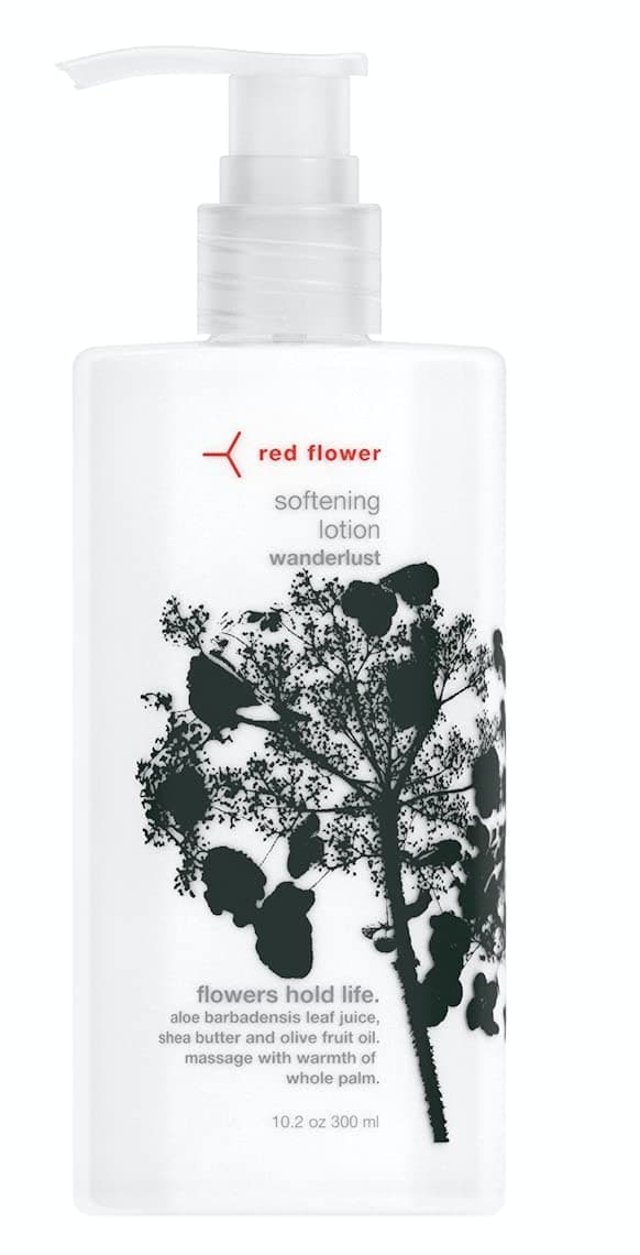 Red Flower Wanderlust Softening Lotion – Deep Hydration & Skin Repair Body & Hand Lotion with Shea Butter & Olive Fruit Oil, Vegan, Sulfate-Free, 10 oz