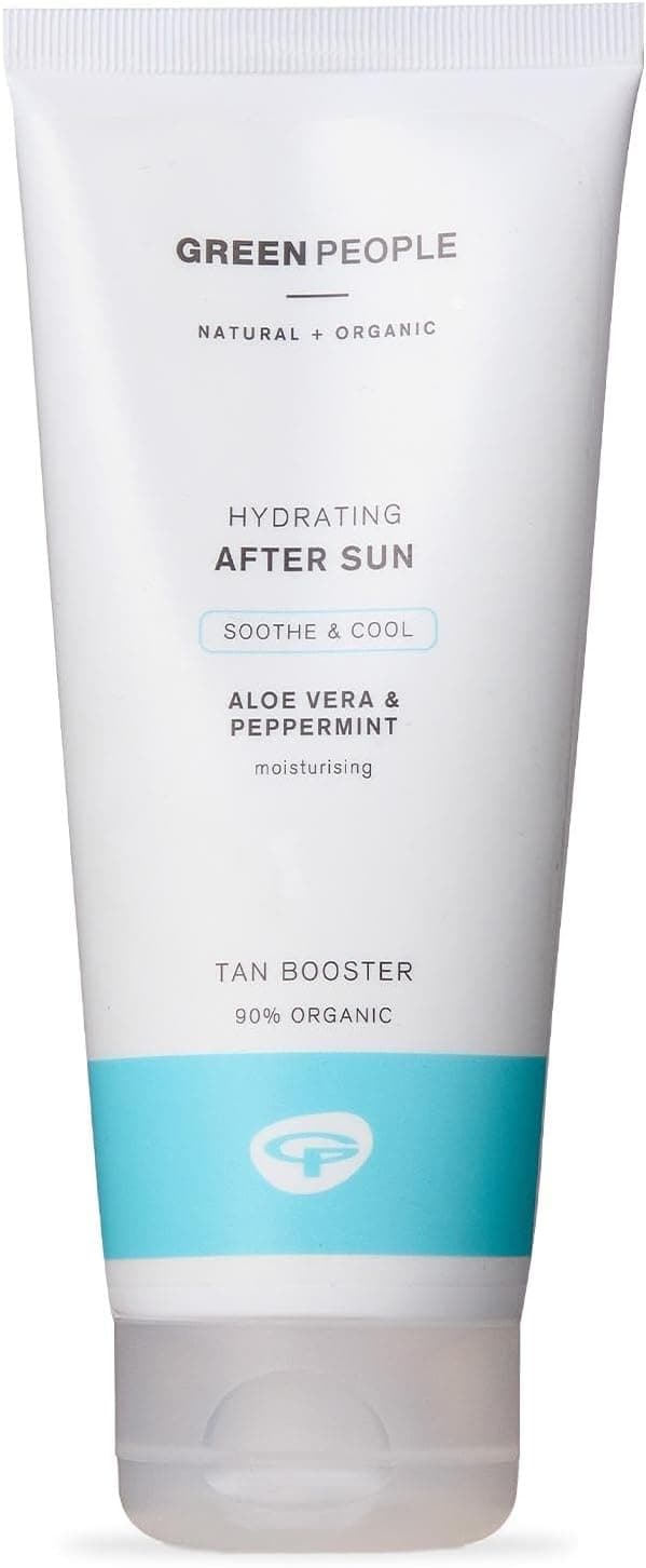 Green People Hydrating After Sun Natural Organic with Aloe Vera Mint Vegan Cruelty Free 200ml