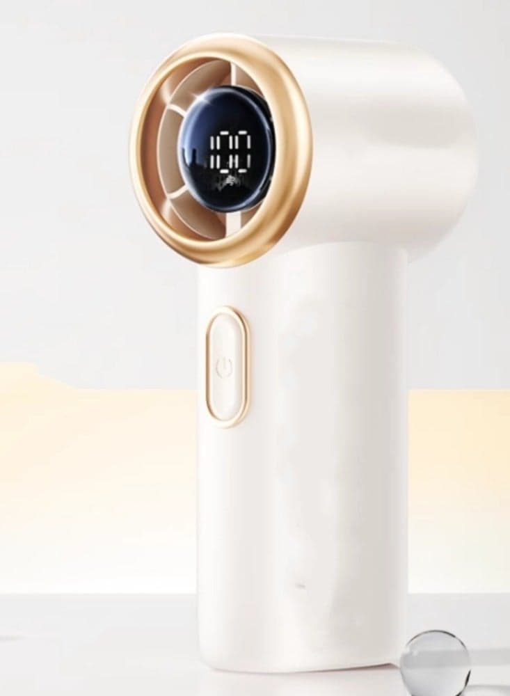 Mini Handheld Small Fan, Silent And Long-lasting Cooling Device, Portable Fan White