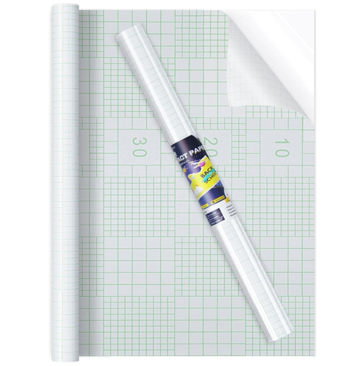 Clear Contact Paper Peel and Stick for Plastic Book Cover Protector 177in x 5ft Clear Protective Film for Book Covers Paperback and Textbooks Waterproof and Self Adhesive Transparent Vinyl Roll