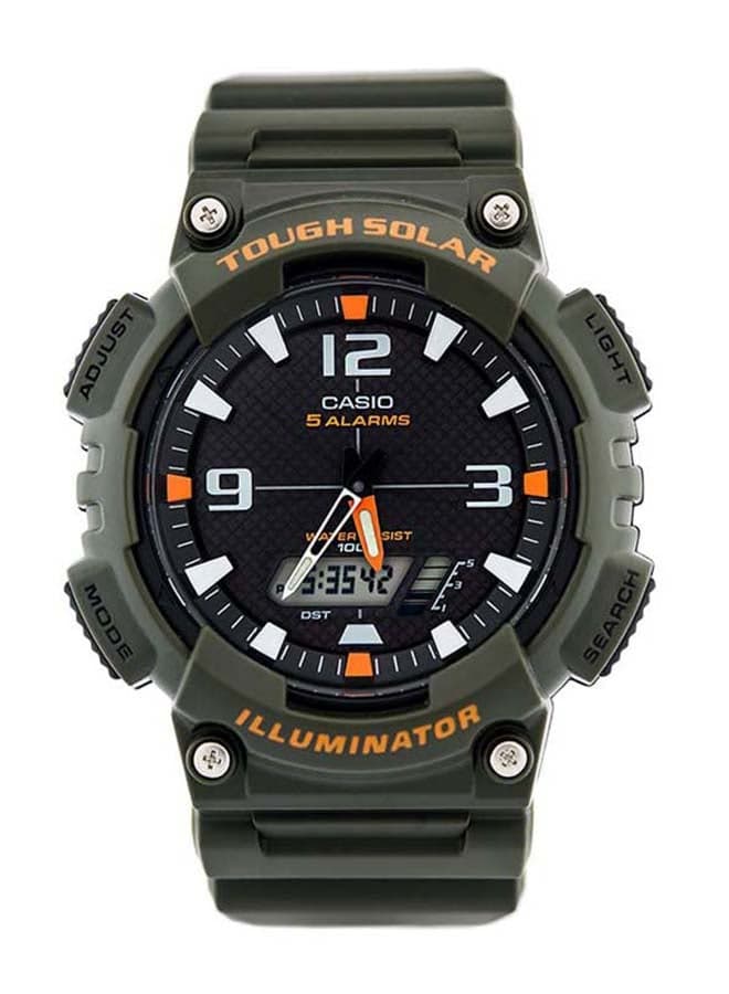 Men Resin Analog & Digital Wrist Watch AQ-S810W-3AVDF - 46 mm - Green