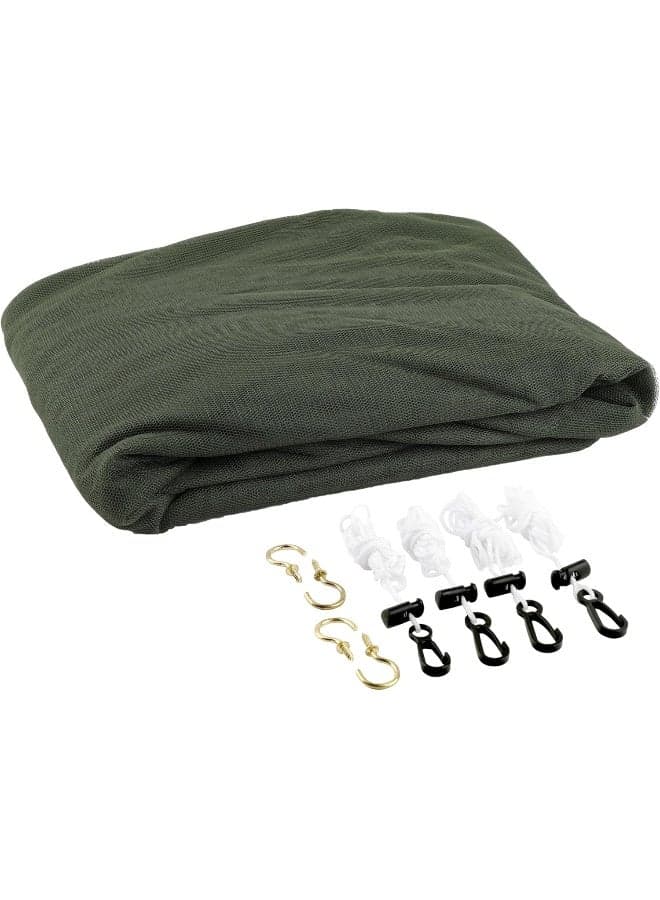 Coghlan's Mosquito Net, Backwoods, Olive Green, Double Wide / 240-mesh