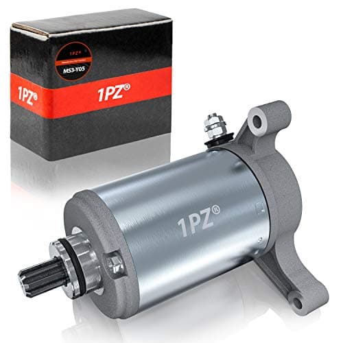 1PZ MS3-Y05 Starter Motor Replacement for Yamaha Raptor 350 Warrior 350 YFM350 Big Bear 350 Kodiak 400 1993-2002 YFM400 Yamaha 350 1987-2013 1YW-81800-50 1UV-81800-50 Olifant