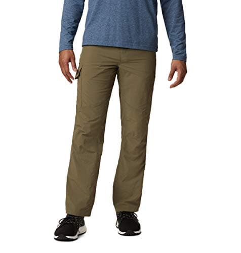 Columbia Men's Silver Ridge Cargo Pant, Stone Green, 34W x 34L