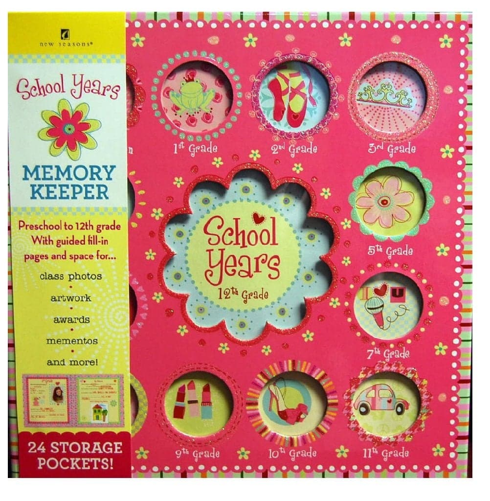 Publications International School Years Sweet Memories Deluxe Album Girl Book