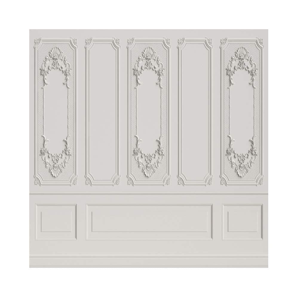 Leyiyi 10x10ft Vintage Room Inside Backdrop European Frame Modern House French Castle Cementery Wall Retro Style Photo Background Cowboy Kids Birthday Portrait Studio Prop Vinyl Wallpaper