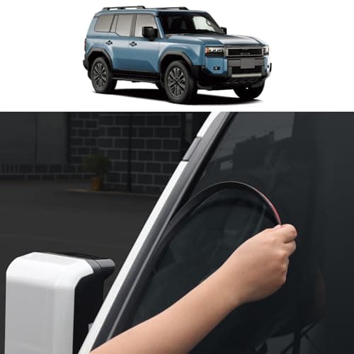 Waterproof Windproof Window Sealing Accessories Suitable for 2024 2025 2026 Toyota Land Cruiser 250 1958 Prado LC250 Front Windshield Silicone Strip Upgrade Modification 2025 Land Cruiser Accessories