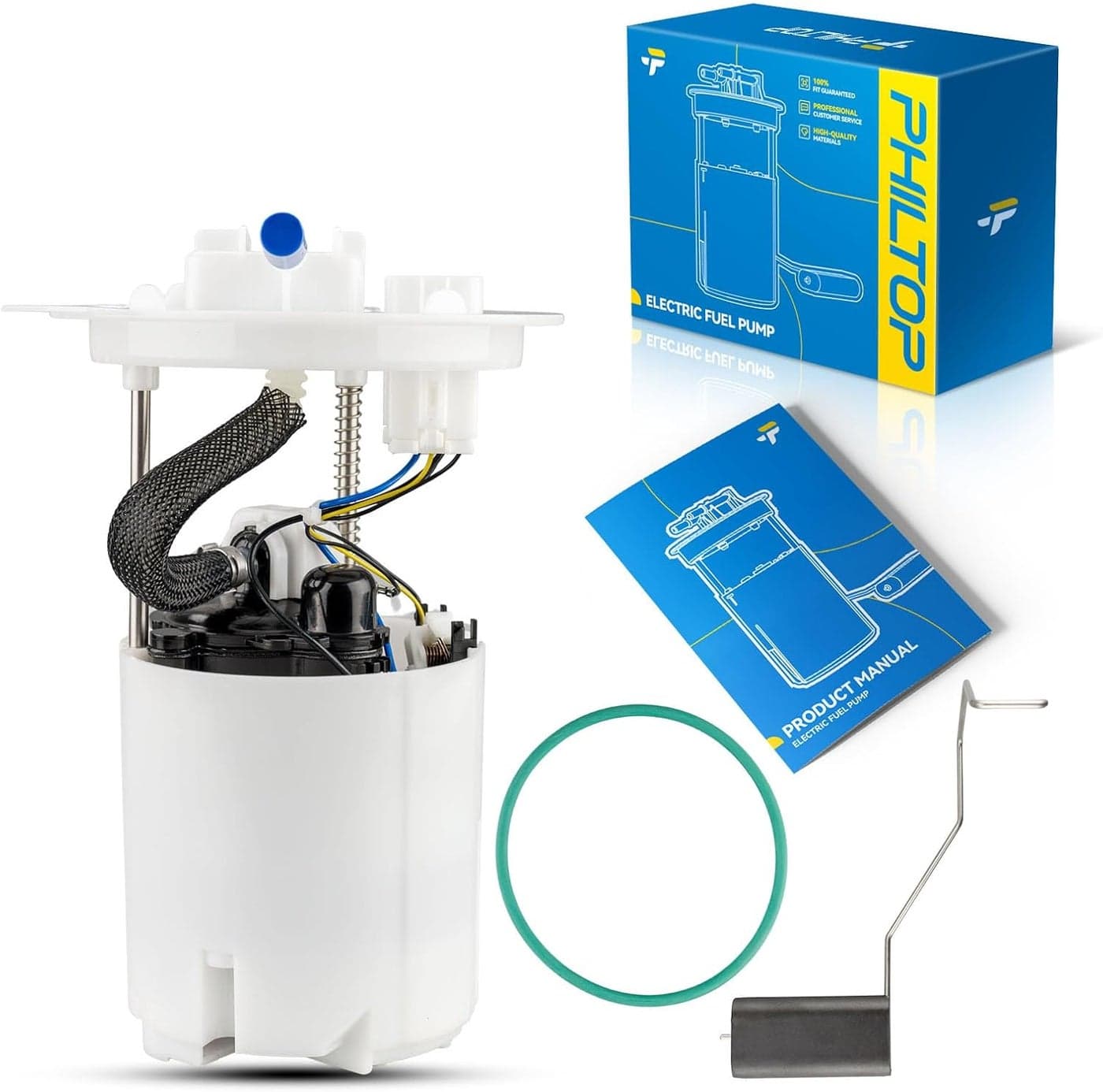PHILTOP FG1532 Electric Fuel Pump Assembly for 2012-2018 Ford Focus 1.0L 2.0L