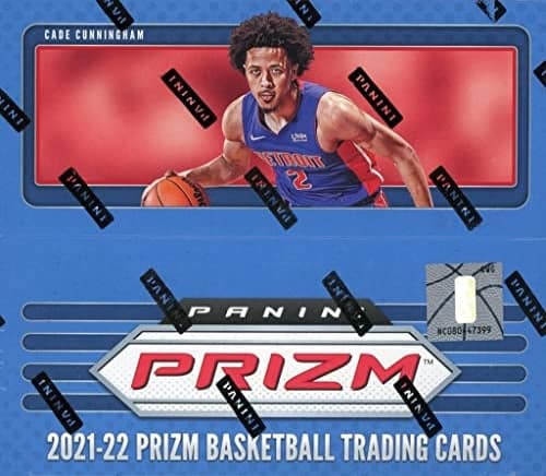 2021/22 Panini Prizm NBA Basketball Retail Box - 24 Packs - 96 Trading Cards Total