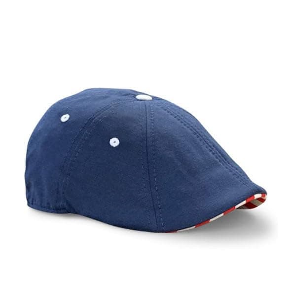 The Independence Boston Scally Cap 8 Panel Blue MediumLarge 58cm