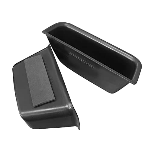 VESUL Front Row Door Side Storage Box Compatible with Mercedes-Benz ML-Class GL-Class 2012-2019 / GLE-Class GLS-Class 2017-2019 Armrest Phone Container Door Organizer Handle Pocket ABS Tray Insert