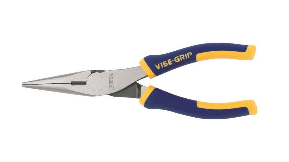 IRWIN ViseGrip Pliers Long Nose 6 Inch for Heavy Duty Cutting and Bending 2078216