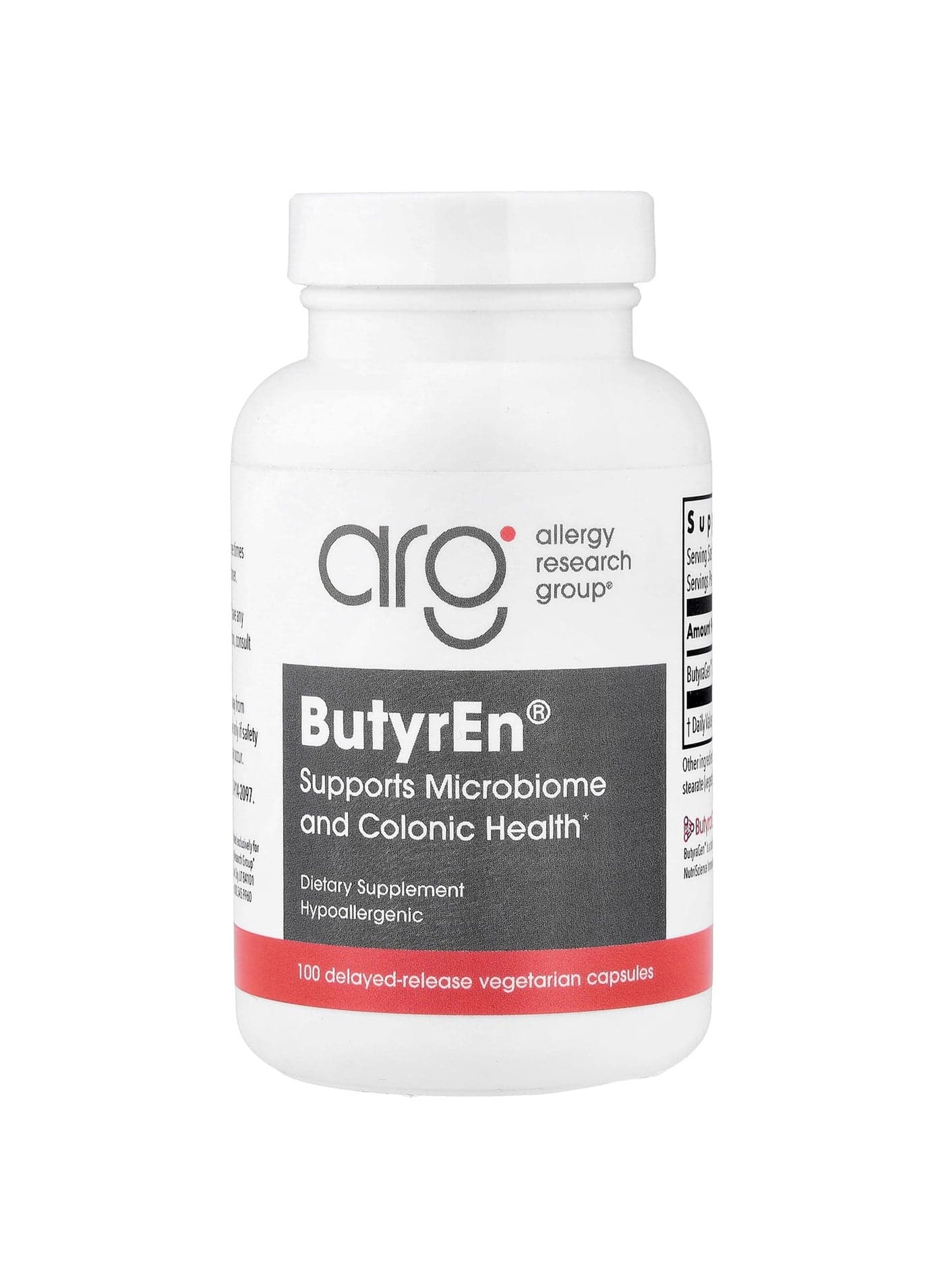 ButyrEn®, 100 Delayed-Release Vegetarian Capsules (200 mg Per capsule)
