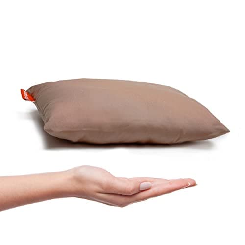 Urban Infant Microfiber Pipsqueak Pillow Small Mini 11 x 7 in Tiny Pillow for Travel Cars Airplanes Camping Dogs Toddlers Kids Lumbar Knees and Neck Ages 2 Yrs and Up
