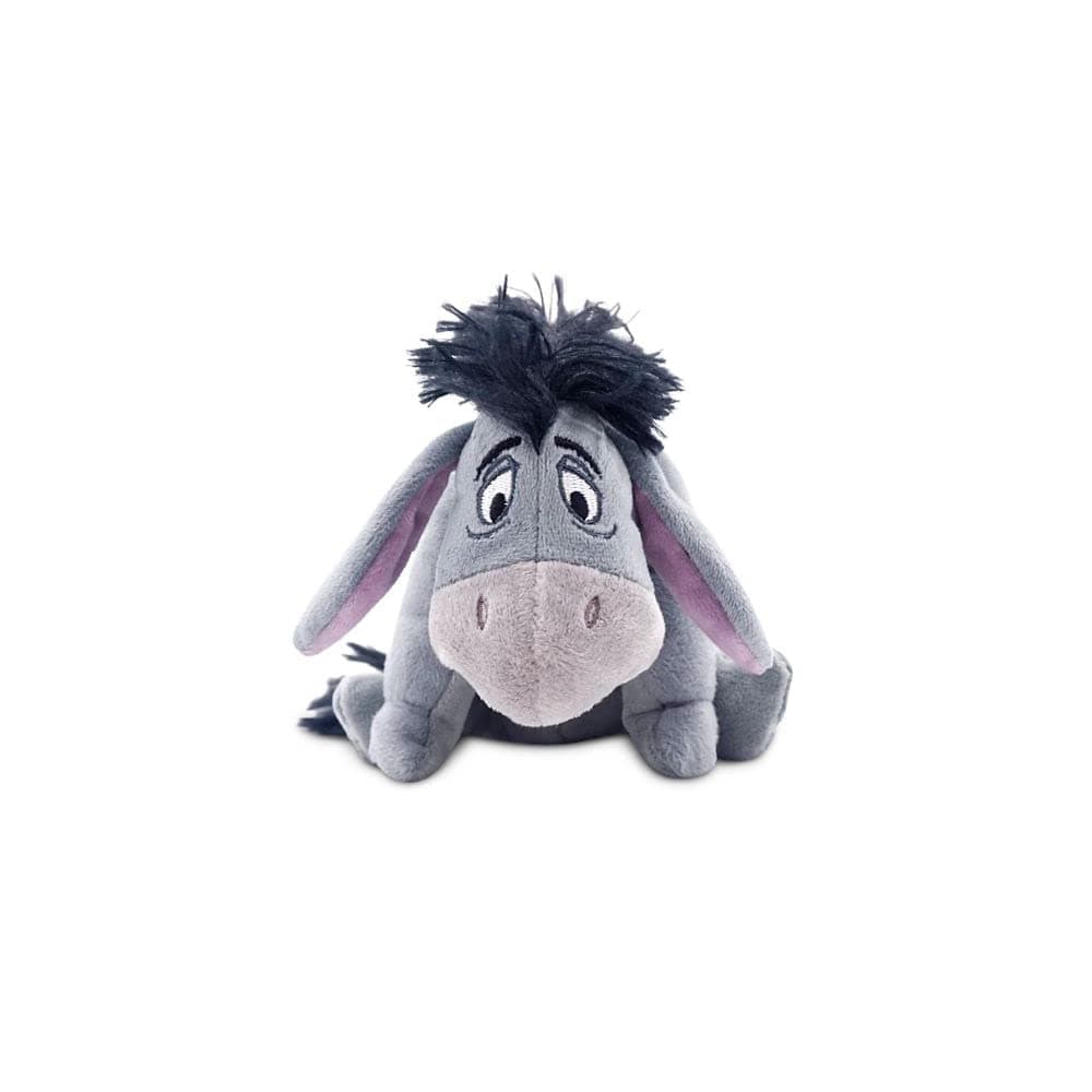 Disney Store Official Mini Bean Bag Plushies - Eeyore - Cute Stuffed Animal with Detailed Sculpting, Embroidered Features, Bean Bag Bottom Plush Toys for Kids
