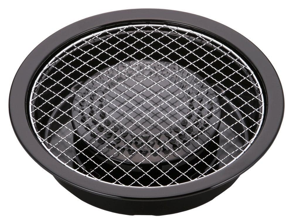 Iwatani Korean Cookware Aburi Stove Top Grill Pan, Black, (CB-P-AM3)